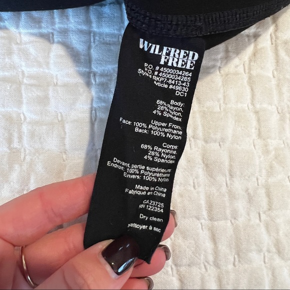 Wilfred Free Vegan Leather XXS dress - Picture 4 of 4